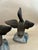 Machine Age Cast Iron Goose Bookends, American Art Deco, C. 1930s For Sale - Image 4 of 9