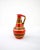 1960s 1960s Mid-Century Modern W. Germany Ceramic Jar Red & Gold For Sale - Image 5 of 10