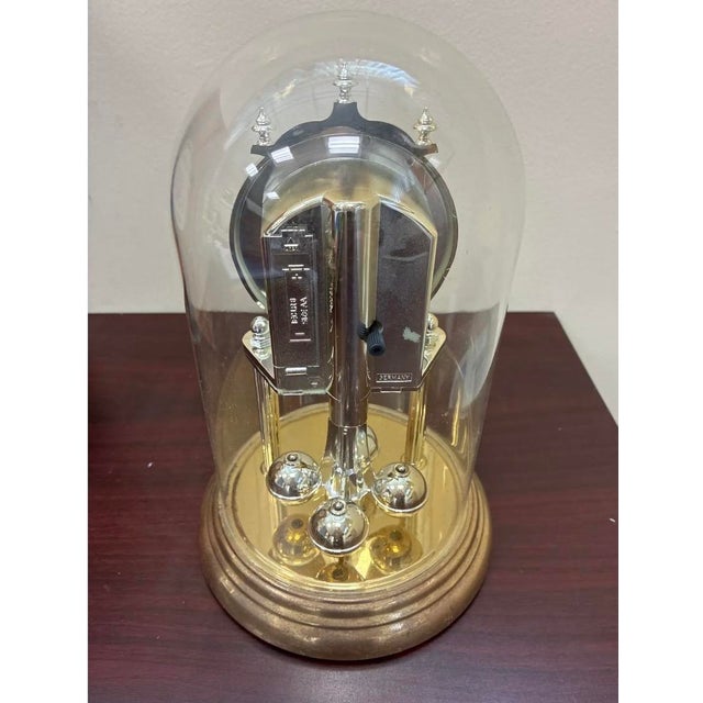 Metal Vintage Linden Anniversary Clock For Sale - Image 7 of 7