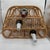 Mid 20th Century Boho Chic Texture Lombok Rattan Wine Rack Natural Hand-Woven 12 Bottle Holder For Sale - Image 10 of 10