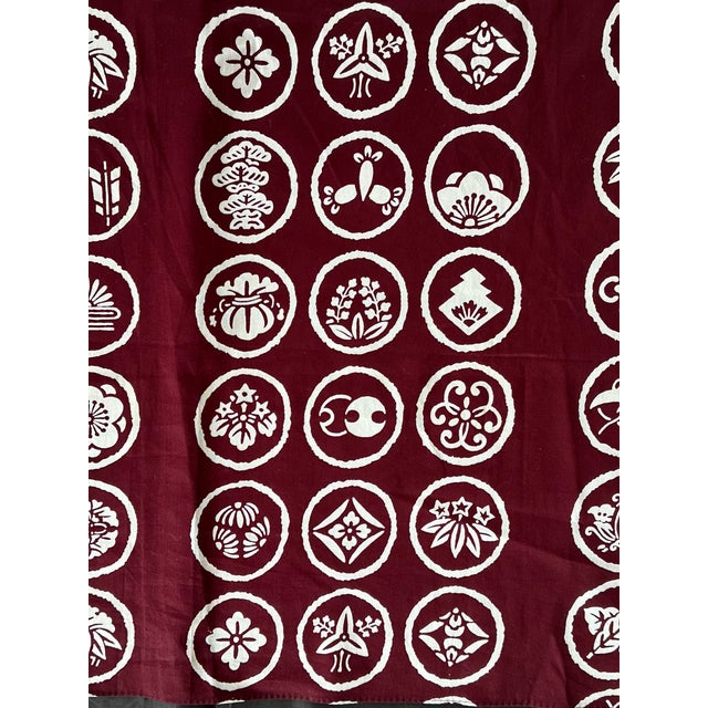 Textile Japanese Furoshiki Cloth Textile Panel For Sale - Image 7 of 12