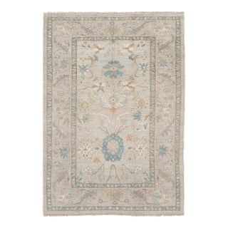 21st Century Modern Sultanabad Wool Rug For Sale