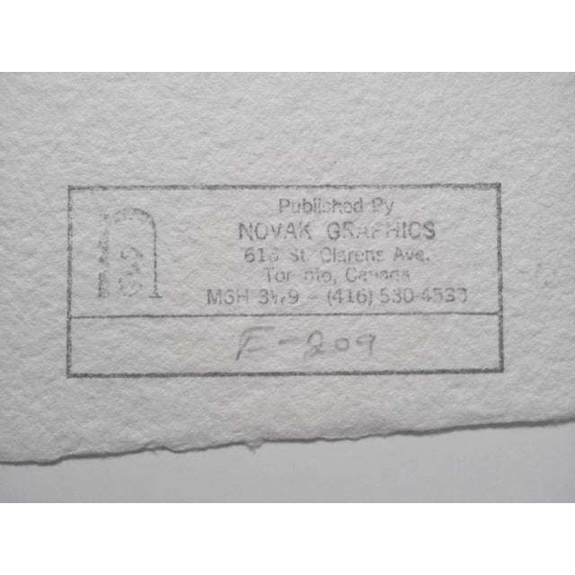 1980s John Chamberlain Signed Print 'Little More How' From 'Outer Signs of Inner Grace' Suite 1986, Number 22 / 27, Unframed For Sale - Image 5 of 10