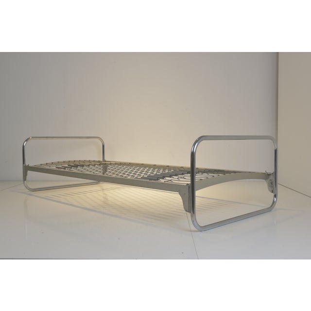 Steel Tube Bed by Alfred Roth for Embru, Switzerland, 1927 For Sale - Image 10 of 12