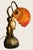 Bronze Art Nouveau Lady Nautilus Shell Lamp Circa 1900 For Sale - Image 8 of 12
