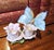 1980s 1980s 2 Beautiful Herend Butterfly and Flower Figurines For Sale - Image 5 of 17