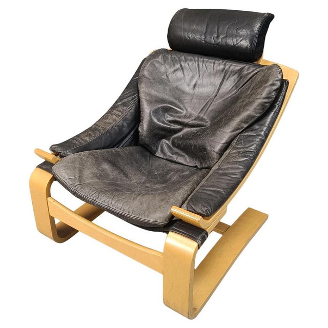 Swedish Kroken Armchair by Ake Fribyter for Nelo Möbel, 1970s For Sale - Image 10 of 10