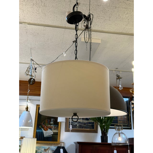 Design Plus Gallery presents the Meurice Drum Pendant from Jonathan Adler. This modern pendant offers a simple silhouette...