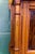 Wood Late 19th Century English Victorian Hanging Mahogany Cabinet With Gilt Details For Sale - Image 7 of 16