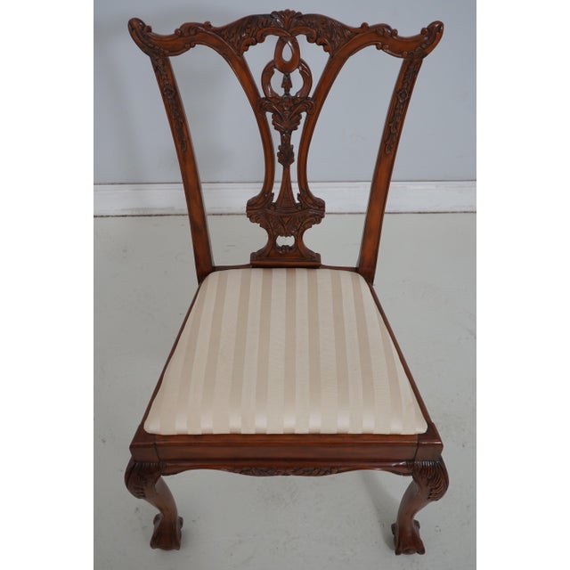 Age: Approx: 30 Years Old Details: Mahogany Ball & Claw Feet Fine Carved Details High Quality Construction 18 C. Design...