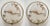 Italian Contemporary Alabaster Circle Brass Sconces - a Pair For Sale - Image 13 of 13