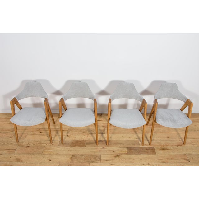 Compass Dining Chairs by Kai Kristiansen for Sva Møbler, 1960s, Set of 4 For Sale - Image 4 of 18