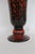 Brown Art Glass Vase Italian Style Tortoiseshell Leopard Print With Ruffled Edge 4881b For Sale - Image 8 of 12