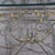 Labarge Vintage LaBarge Glass , Silver & Gilt Metal Floral & Foliage Pier Table & Mirror For Sale - Image 4 of 12