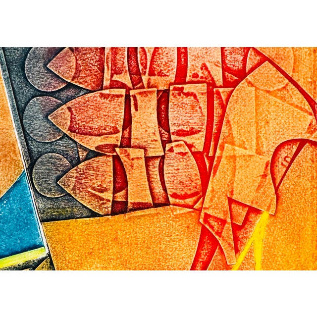 Aqua Gerard Fitremann (French, B. 1946) — Pair of Signed Etchings With Aquatint, Limited Edition 38/90 & 61/90, 30" X 22" For Sale - Image 8 of 18