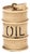 1950s Oil Barrel Charm, 14k Yellow Gold, Length 1 In For Sale