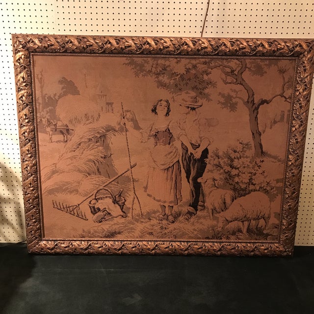 Antique Framed French Tapestry Chairish