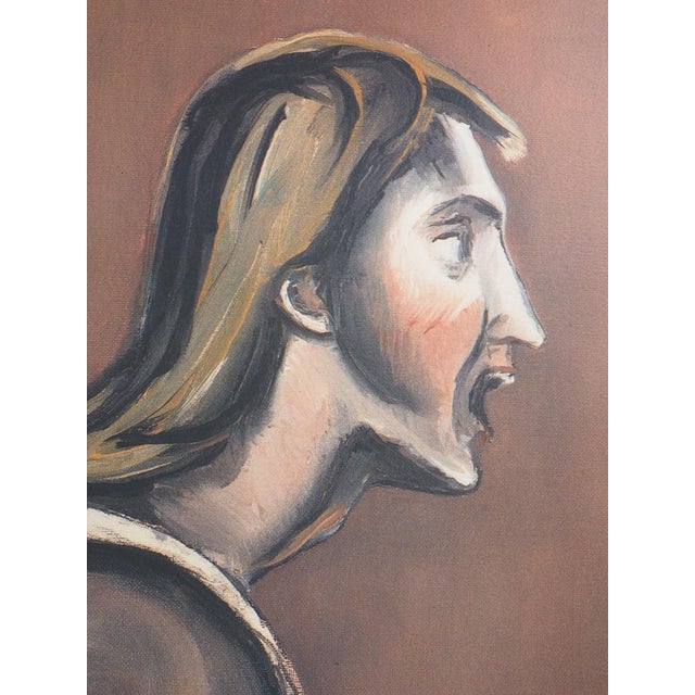 Constantin Byzantios, The Athlete, 1992, Original Lithograph For Sale - Image 9 of 10