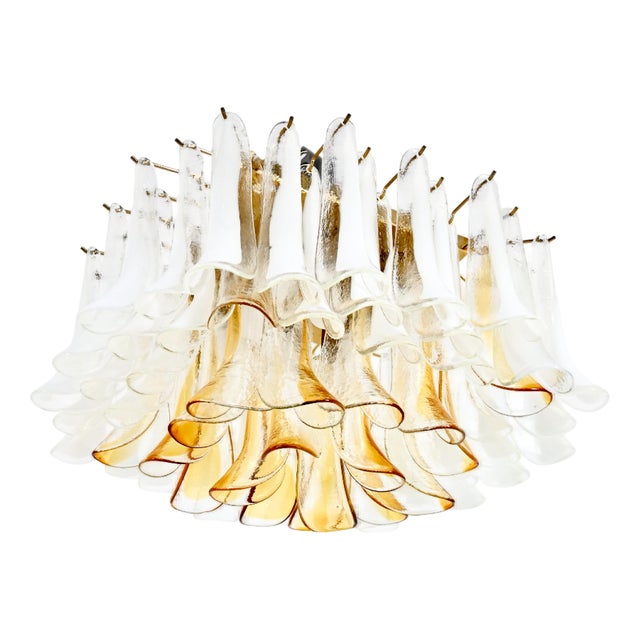 Murano Glass Ceiling Lamp from La Murrina, 1970s For Sale