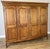Vintage French Louis XVI Style Carved Oak 4-Door Wardrobe For Sale - Image 12 of 12
