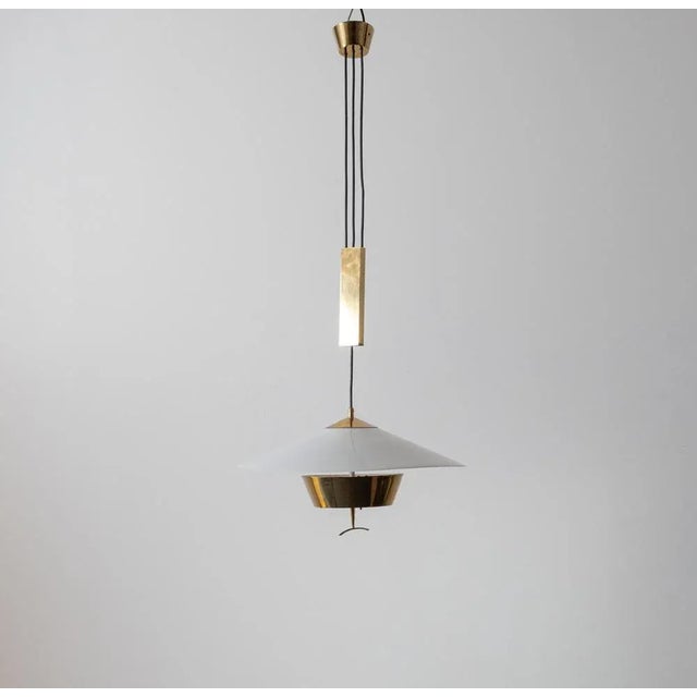 Up-and-Down Ceiling Light from Stilnovo, 1950s For Sale - Image 9 of 12