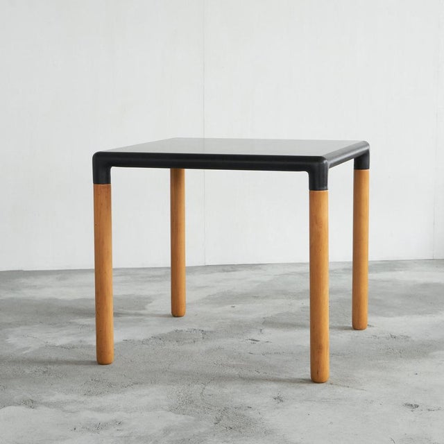 Black Flex 2000 Table attributed to Gerd Lange for Thonet, 1973 For Sale - Image 8 of 12