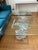 Karl Springer Modern Stacked Lucite Spiral Dna Helix Side Tables For Sale - Image 4 of 12