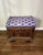 Antique French Oak Coffer Blanket Chest Storage Bench With Modern Trompe L’oeil Faux Cushioned Seat For Sale - Image 11 of 12
