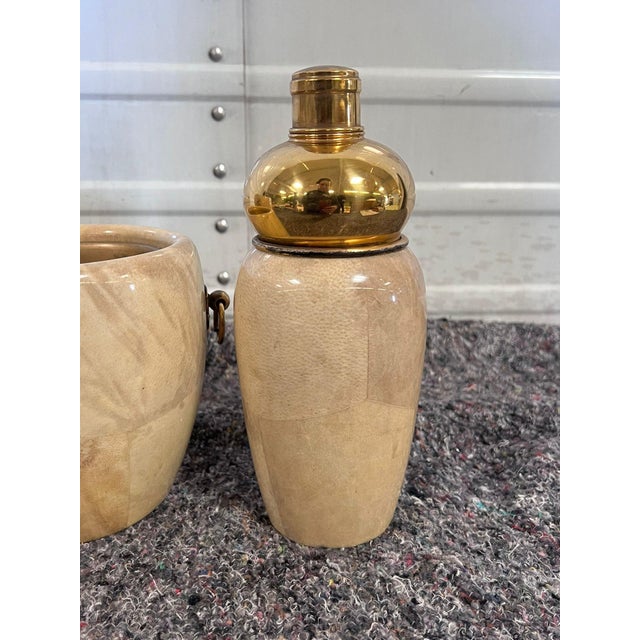 Champagne Holder with Ice Bucket and Shaker, 1960s, Set of 3 For Sale - Image 9 of 10