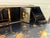 1970s Georgian Furnishing Co. Black & Gold Chinoiserie Secretary Desk For Sale - Image 5 of 10