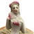 1950s Mid 20th Century German Porcelain Boudoir Doll Powder Puff Pin Cushion For Sale - Image 5 of 6