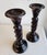 Maitland - Smith S/2 Ralph Lauren Style Oversized Barley Twist Pillar Candle Holders For Sale - Image 4 of 14