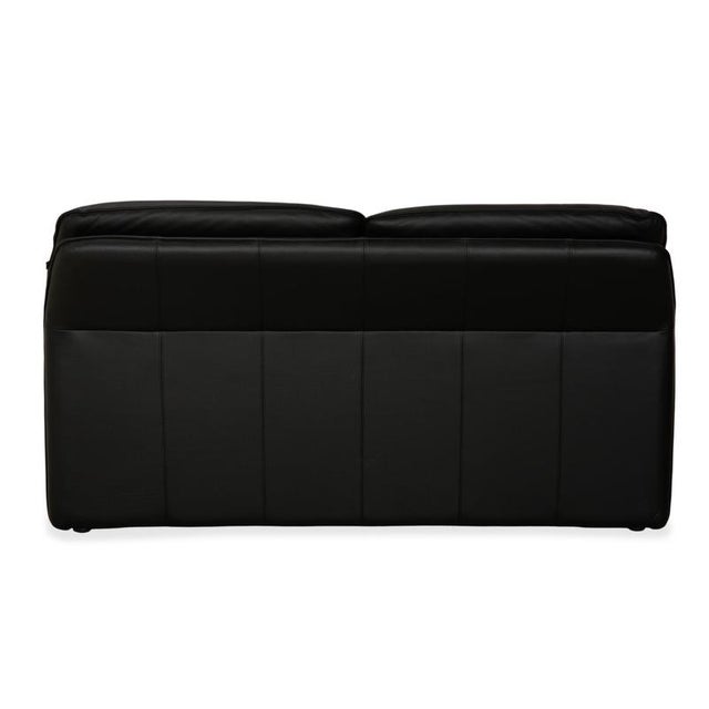 Atlanta 2-Seater Sofas in Black Leather from Laauser, Set of 2 For Sale - Image 14 of 18