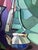 Paper Gouache Painting Table in the Kitchen Unknown Artist For Sale - Image 7 of 11