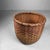 Wood Japanese Bamboo Decorative Interior Basket, 1960s For Sale - Image 7 of 12