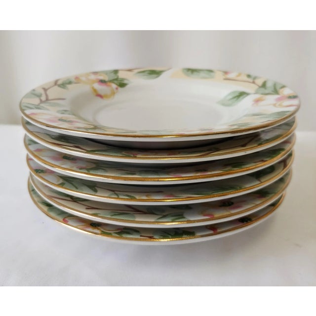 Fairfield Fine China Dogwood Pattern Dinnerware Plates, Set Of24 Chairish
