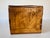 Wood Vintage Chinese Hand Carved Hardwood Jewelry Box Scenic Relief Brass Lock For Sale - Image 7 of 13