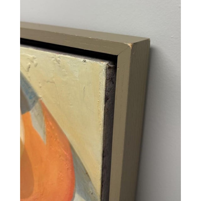 Original Modern Still Life of Oranges and Pottery by A. Breuer For Sale - Image 11 of 13