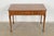 Queen Anne Baker Furniture Queen Anne Burled Walnut Writing Desk, Circa 1960s For Sale - Image 3 of 13