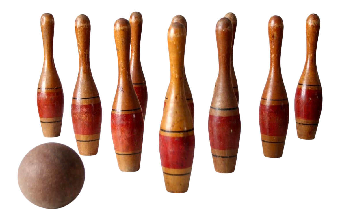 tabletop bowling set