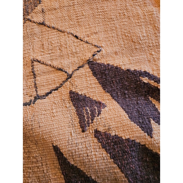 Antique White Triangle Iii: Law of Three Hand Woven Tapestry Series 1990 For Sale - Image 8 of 12