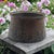 An antique hand-hammered copper basin or jam pot, likely of French or English origin and dating to the late 19th century....