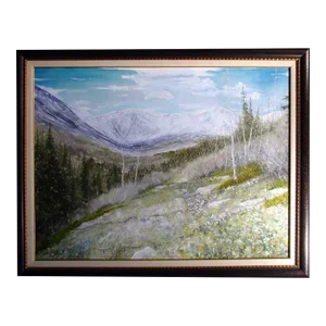 Dave Iles Montgomery Creek on Canvas Hand Signed Original Painting