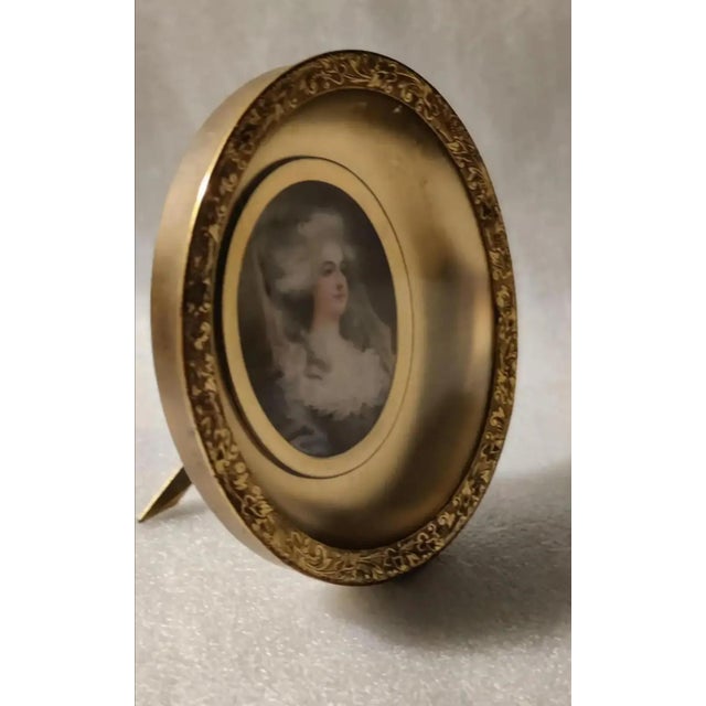 19th Century Kronheim & Oldenbusch French Miniature Shadow Box Portrait For Sale In Atlanta - Image 6 of 6