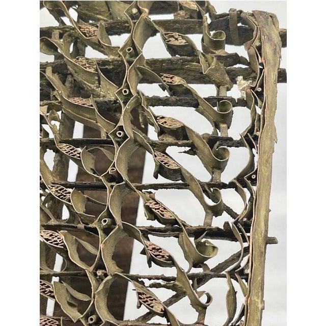 Early 19th Century Antique Indonesian Copper Batik Textile Stamp, Tjap For Sale - Image 5 of 12