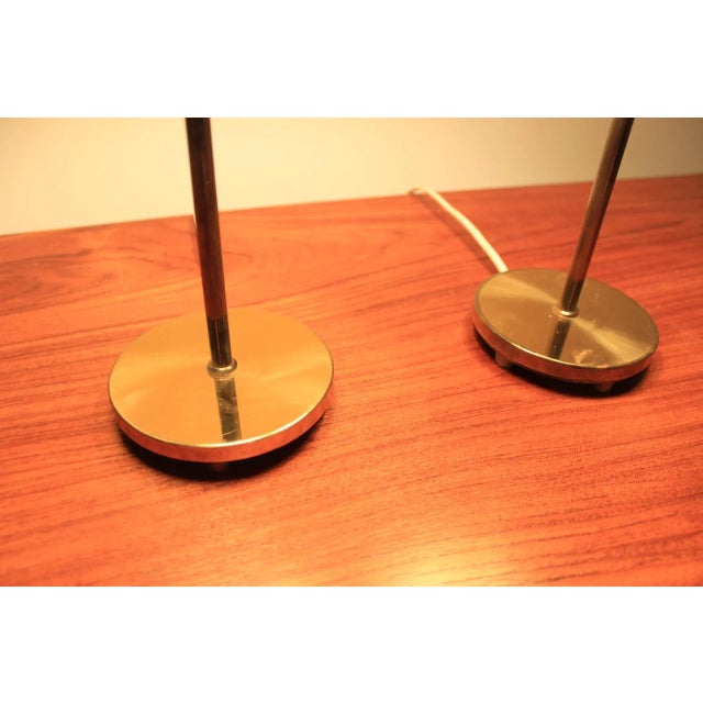 Metal Mid-Century Table or Desk Lamps from Falkenbergs Belysnings, 1970s, Set of 2 For Sale - Image 7 of 12