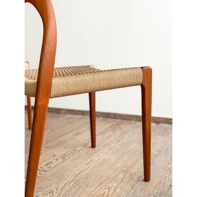 1960s Dining Room Chairs by Niels O. Møller, Set of 4 For Sale - Image 5 of 17