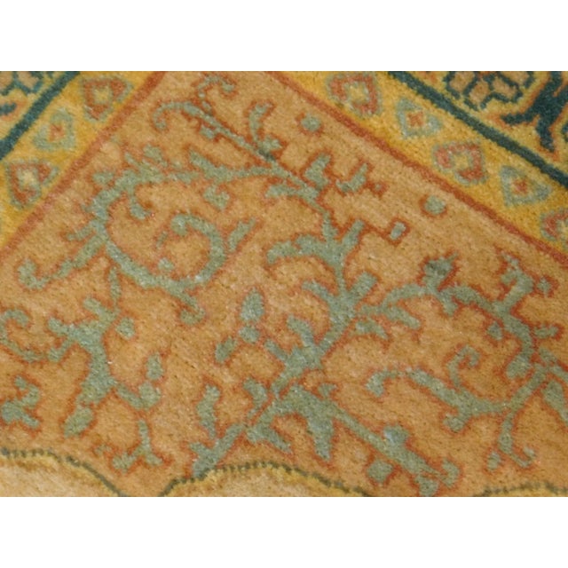 Early 21st Century Vintage Hand Knotted Woolen Rug. 4'x 6' For Sale - Image 4 of 13