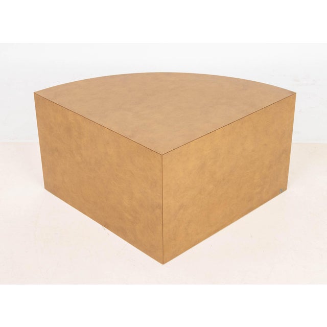 Modern Modern Wedge Form Coffee Table For Sale - Image 3 of 6