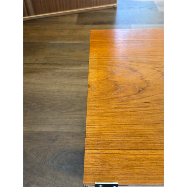 1960s Carlo Jensen for Hundevad Danish Modern Teak Media Bookcase & Credenza For Sale - Image 13 of 16